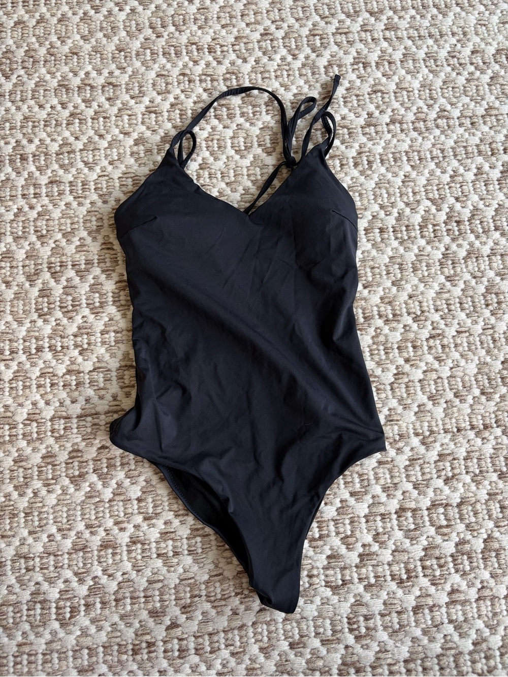 Classic Black One-Piece Swimsuit Oysho